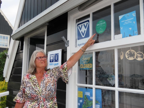 Michelin sticker voor iedereen goed zichtbaar