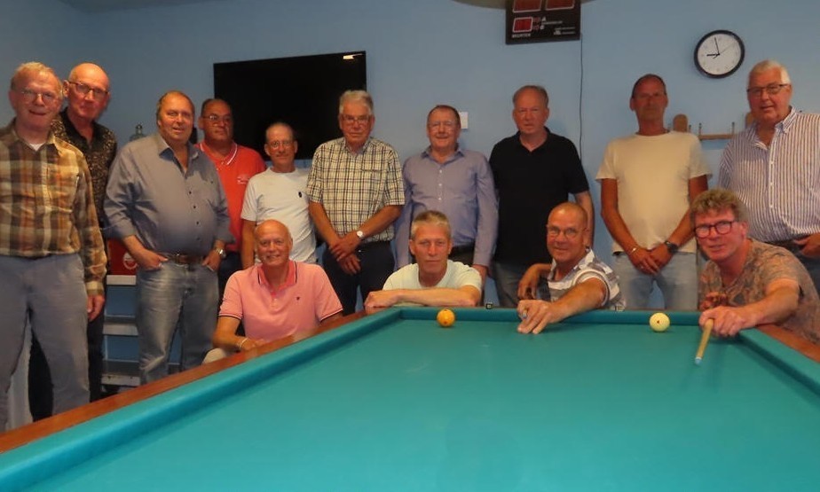 Biljartvereniging Marken bestaat zestig jaar