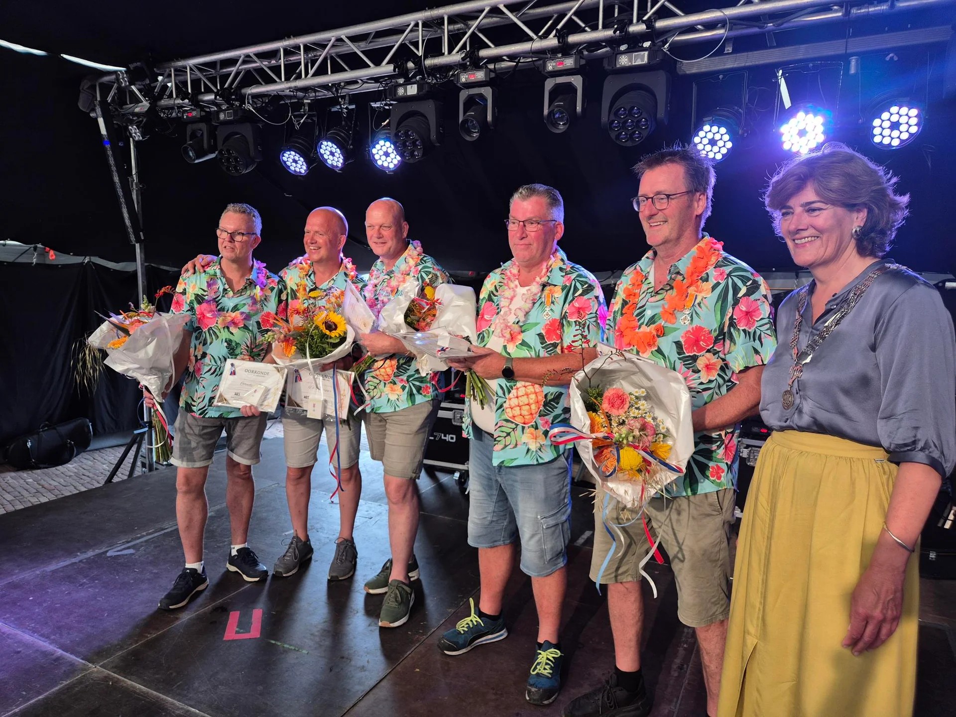 Marker Havenfeest kleurt oranje