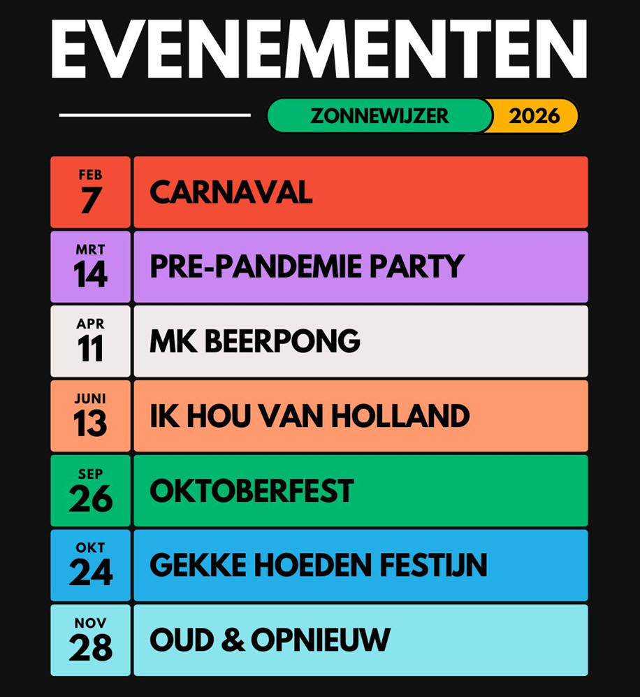 SMJ evenementenkalender